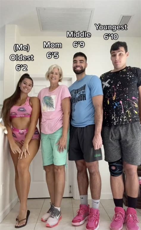 marie temara actual height|TikTok’s tallest family reveals the strange things。